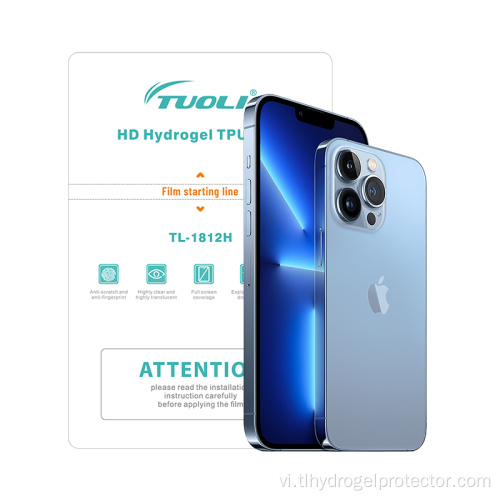 HD Phim phía trước hydrogel linh hoạt cho điện thoại
